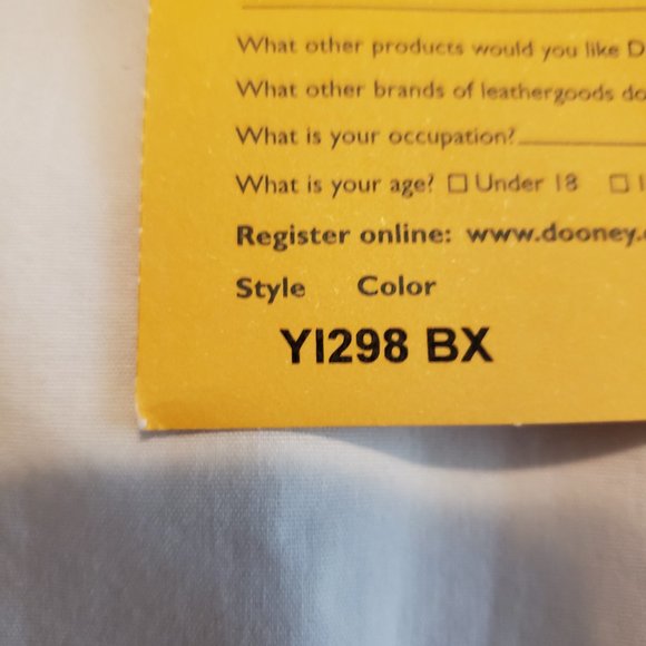 Dooney and Bourke YI298 BX New - Picture 4 of 8